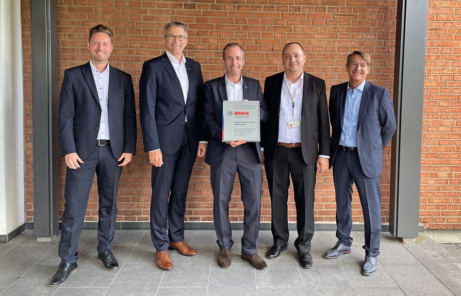 Schunk erhält „Bosch Global Supplier Award“