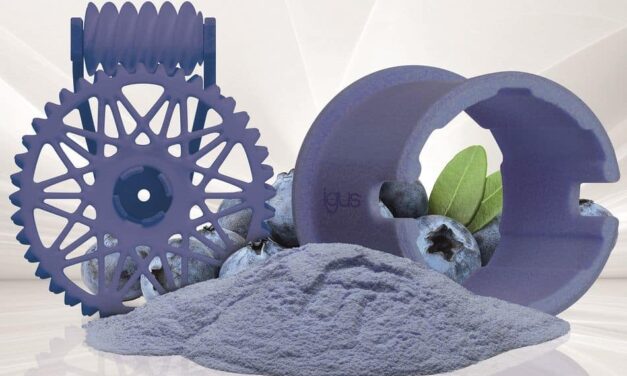 Blaues SLS-Material für 3D-Drucker