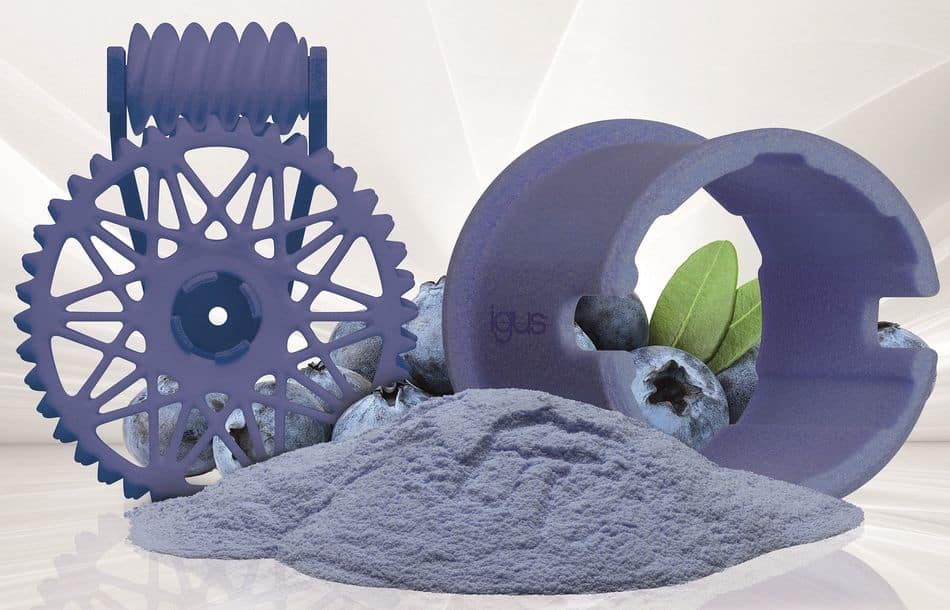 Blaues SLS-Material für 3D-Drucker