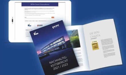 Kipp verpflichtet sich zur Nachhaltigkeit