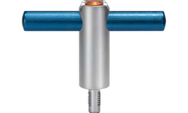 Zum Stecken: Gewindetragbolzen mit Handgriff
