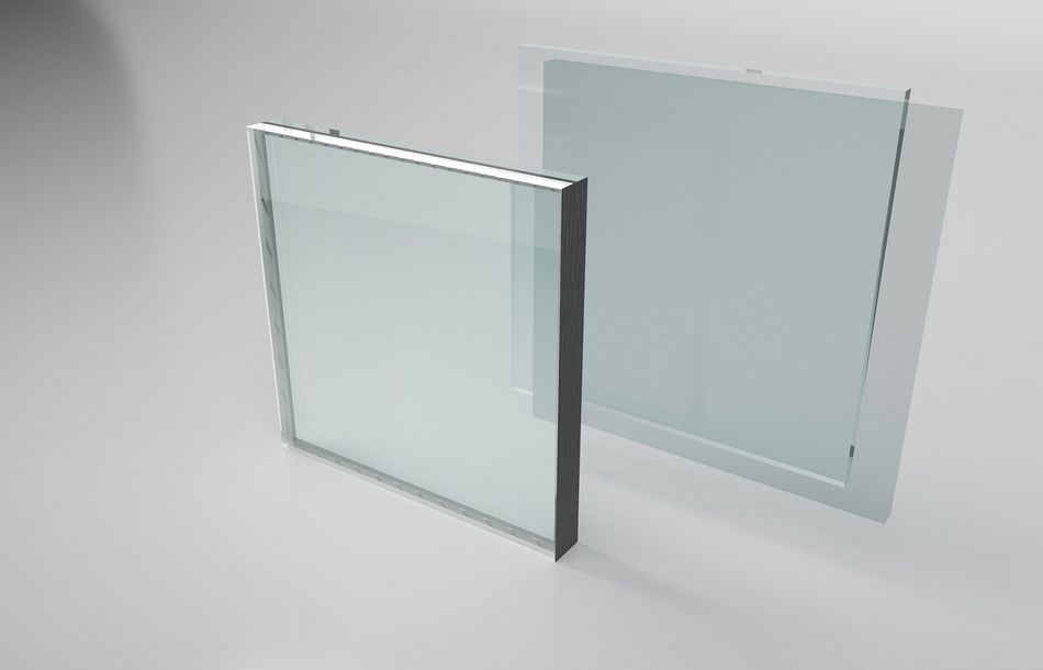 Sicherheitsscheibe kombiniert Polycarbonat und Sicherheitsglas
