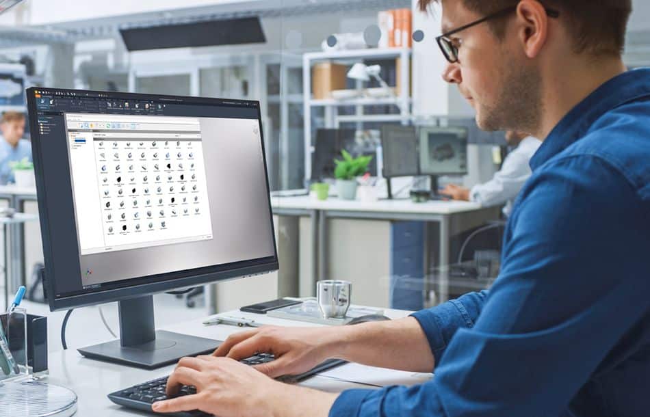 Die neue CAD-Bibliothek von Minitec erleichtert die Konstruktion in der CAD-Software Autodesk Inventor mit Standardteilen aus dem Profilbaukasten des Herstellers. Die neue CAD-Bibliothek von Minitec erleichtert die Konstruktion in der CAD-Software Autodesk Inventor mit Standardteilen aus dem Profilbaukasten des Herstellers.